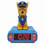 Lexibook Reloj Despertador Chase Patrulla Canina RL800PA Niños +3 Años Luz Nocturna y Sonidos