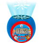 Lexibook Reloj Despertador Patrulla Canina Paw Patrol con Proyección Azul Pantalla LCD Temporizador.