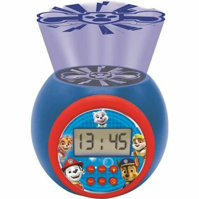 Lexibook Reloj despertador Paw Patrol con proyector y temporizador Lexibook Reloj despertador Paw Patrol con proyector y temporizador