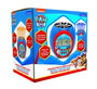 Lexibook Reloj Despertador Patrulla Canina Paw Patrol con Proyección Azul Pantalla LCD Temporizador.