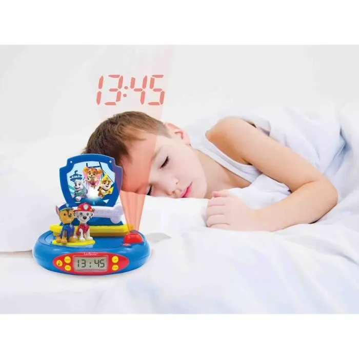 Lexibook Pat Patrouille Radio Reloj Despertador para Niños con Proyecciones de Imágenes y Sonidos Lexibook Pat Patrouille Radio Reloj Despertador para Niños con Proyecciones de Imágenes y Sonidos