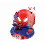 Lexibook Spiderman - Radio reloj despertador con proyección de imágenes y radio FM