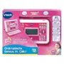 VTECH Tableta Genius XL Color Rosa - Tableta Educativa 2 en 1 Convertible en Portátil - 5 Años+