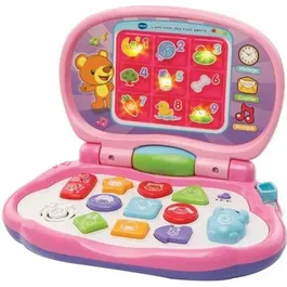 Vtech Baby Lumi Ordi Des Tout-Petits Rose Computadora para niños de 12 a 36 meses con 9 teclas interactivas