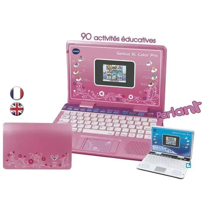 Vtech Genius XL Color Pro Bilingüe Rosa - Idioma francés