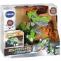 Vtech Drex Super T-Rex Switch & Go Dinos Juguete Transformable 2 en 1 Jeep y Dinosaurio con Pantalla LCD y Sonidos Idioma Francés