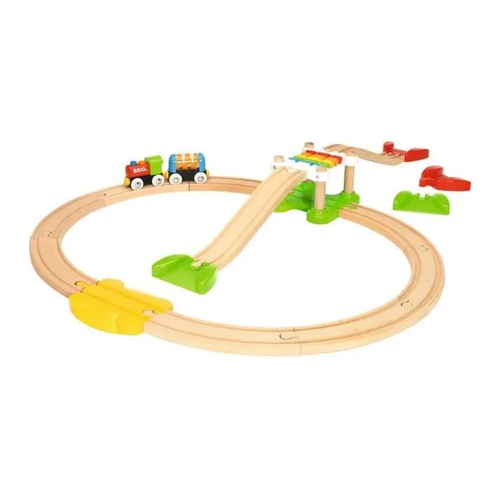 Brio World 33727 Mi Primer Circuito de Descubrimiento - Tren de Imanes para Niños y Niñas a partir de 18 Meses