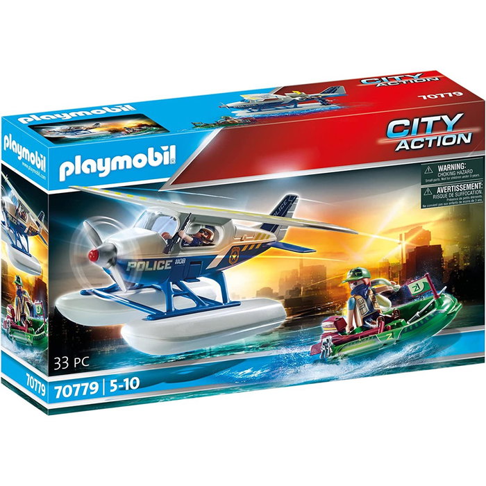 Playmobil 70779 policía hidroavión: persecución de contrabandista Playmobil 70779 policía hidroavión: persecución de contrabandista
