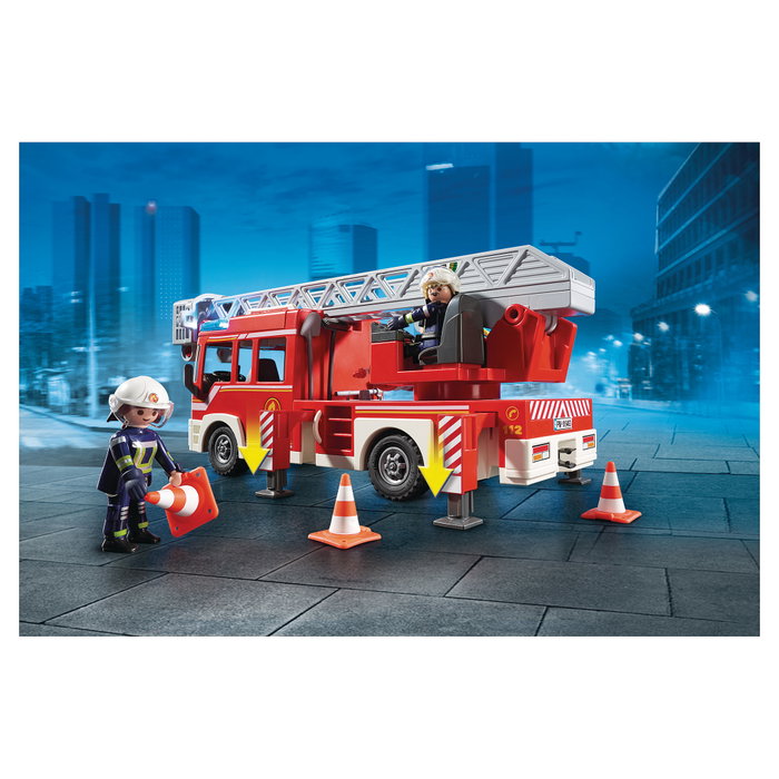 PLAYMOBIL 9463 City Action Camión de Bomberos con Escalera