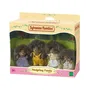 Sylvanian Families 4018 Familia Herisson Familia Erizo Articulada 4 Personajes Juguete Niños