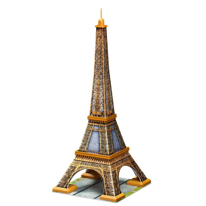 Ravensburguer Puzzle 3D Torre Eiffel Modelo 12556, 216 Piezas, Edad +10 Años, Tecnología Easy Click