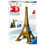 Ravensburguer Puzzle 3D Torre Eiffel Modelo 12556, 216 Piezas, Edad +10 Años, Tecnología Easy Click