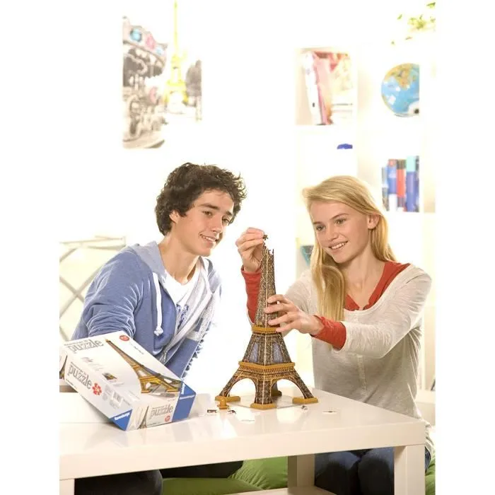 Ravensburger Puzzle 3D Torre Eiffel 216 piezas Ravensburger Puzzle 3D Torre Eiffel 216 piezas