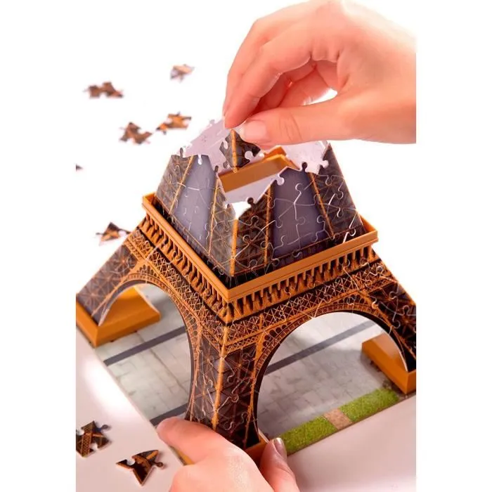 Ravensburger Puzzle 3D Torre Eiffel 216 piezas Ravensburger Puzzle 3D Torre Eiffel 216 piezas