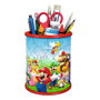 RAVENSBURGER Puzzle 3D Portalápices Super Mario 54 Piezas - Tamaño: 9.5x3.7cm