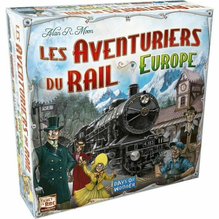 Asmodee Ticket to Ride Europe Juego de mesa Asmodee Ticket to Ride Europe Juego de mesa