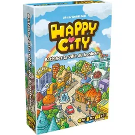 Asmodee Ciudad Feliz Juego de Mesa Estrategia 2-5 Jugadores Edad 10+ Idioma Francés