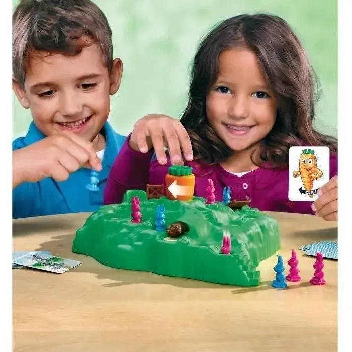 Ravensburger Juegos de mesa Croque-Carrotte La loca carrera de los conejos 4 años