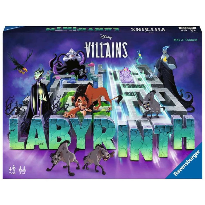 Ravensburger Juego de Mesa Labyrinth Disney Villains 4005556272716 Ravensburger Juego de Mesa Labyrinth Disney Villains 4005556272716