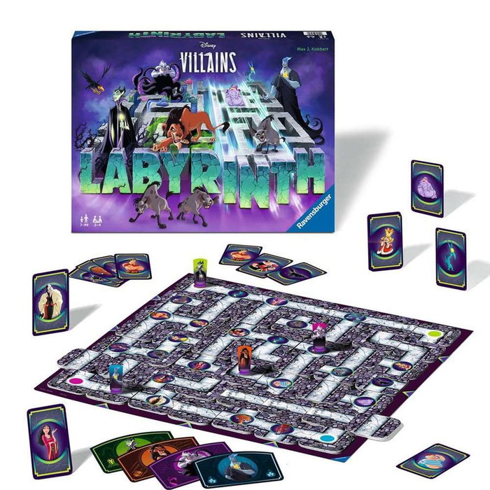 Ravensburger Juego de Mesa Labyrinth Disney Villains 4005556272716 Ravensburger Juego de Mesa Labyrinth Disney Villains 4005556272716
