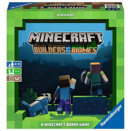 Ravensburger Juego de Mesa Minecraft Builders & Biomes - Juego Familiar de Exploración y Construcción para 2-4 Jugadores a Partir de 10 Años