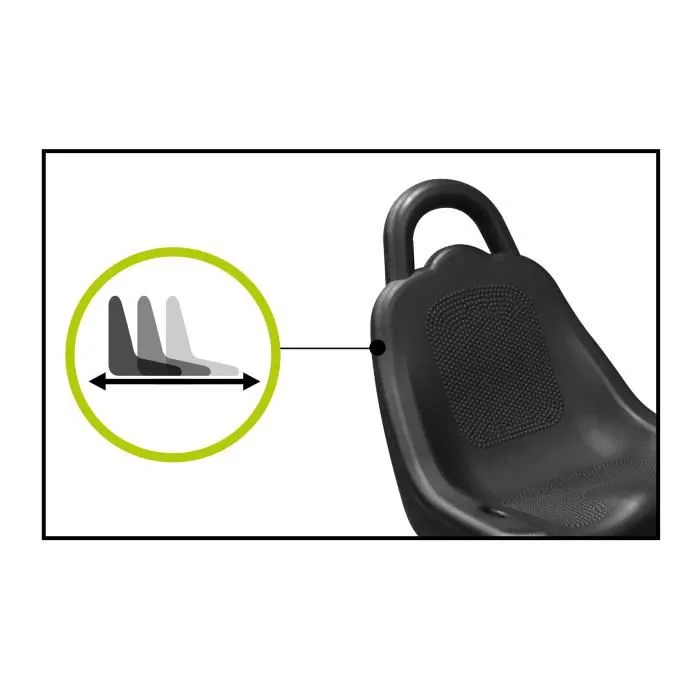 Stamp Go Kart Pedal Control Asiento Ajustable Freno de Mano Protector de Cadena Ruedas PP 190mm