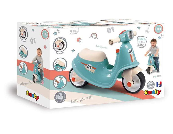Smoby Porta scooter azul Smoby Porta scooter azul