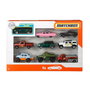 Matchbox X7111 Pack de 9 Vehículos de Juguete para Coleccionar | Surtido Exclusivo para Niños +3 Años, Ideal Regalo
