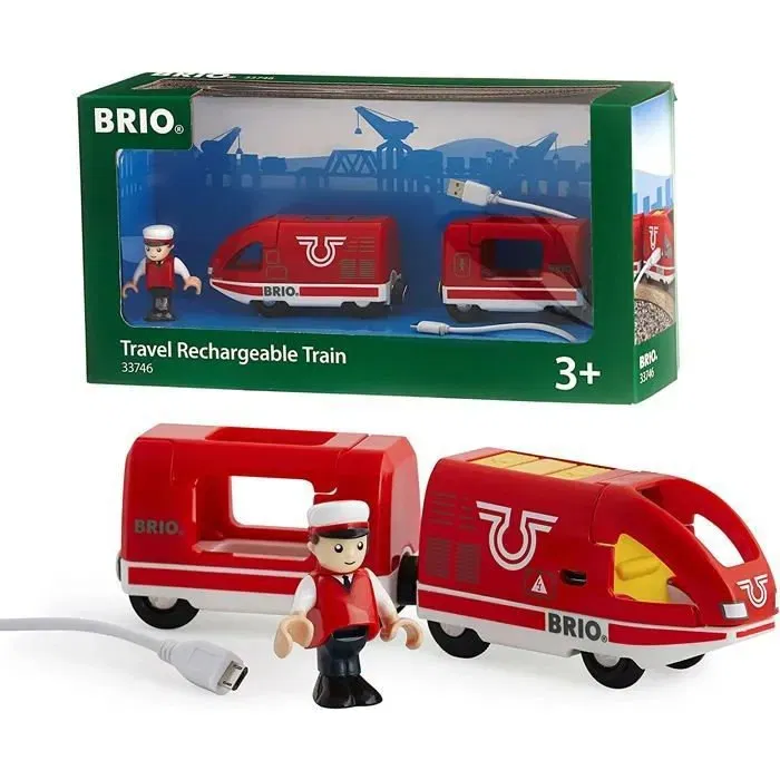 Brio World 33746 Tren de Pasajeros Recargable con Cable Micro USB