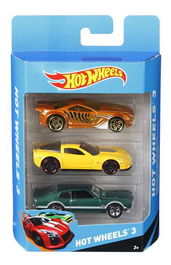 Mattel Coche Hot Wheels Pack 3 Coches Modelos Surtidos