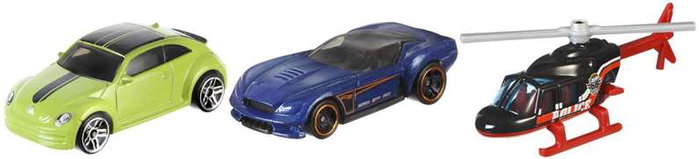 Mattel Coche Hot Wheels Pack 3 Coches Modelos Surtidos