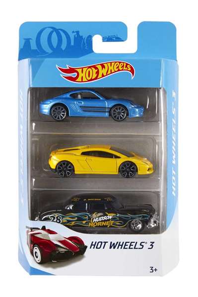 Mattel Coche Hot Wheels Pack 3 Coches Modelos Surtidos