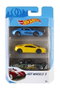 Mattel Coche Hot Wheels Pack 3 Coches Modelos Surtidos