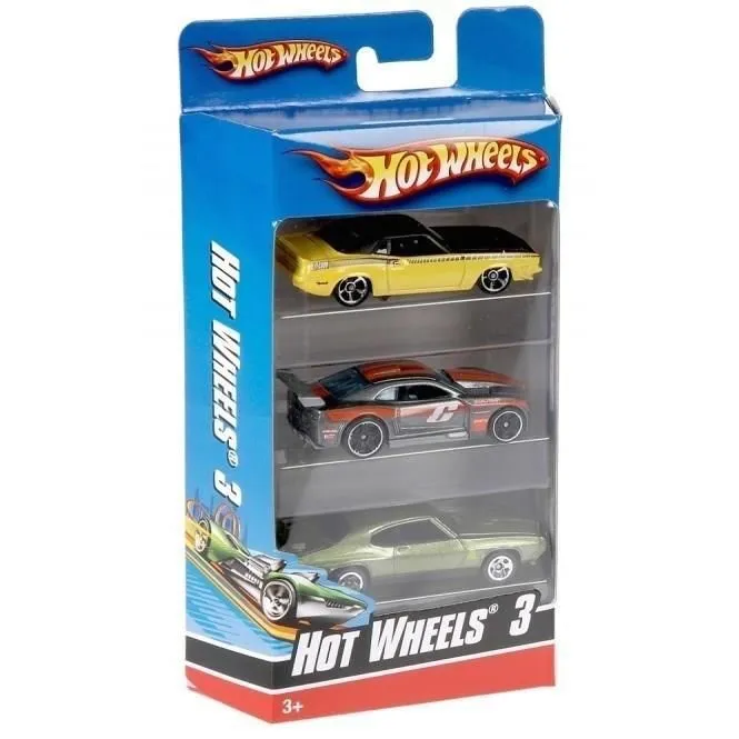 Mattel Coche Hot Wheels Pack 3 Coches Modelos Surtidos
