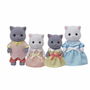 Set de Muñecos Sylvanian Families 5455 The Persian Cat Family 4 x 4 x 9 cm 4 Piezas (4 Unidades)