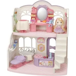 Sylvanian Families La Peluquería de Ponis con Accesorios para Peinar y Mascarilla