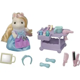 Sylvanian Families Mamá Poni y Kit de Peinado con Accesorios Incluidos