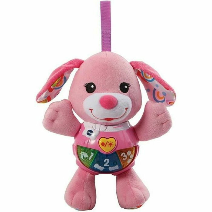 Vtech Baby Chant'toutou Rose - Peluche interactivo marrón Vtech Baby Chant'toutou Rose - Peluche interactivo marrón