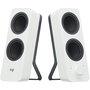 Logitech Altavoces Z207 Bluetooth Blanco 980-001292 Conectividad Inalámbrica y Cableada para PC Mac Smartphone Tablet Sonido Estéreo Claro