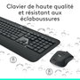 Logitech MK540 Advanced Combo Teclado y Ratón Inalámbrico para PC, Receptor Unifying, Diseño Francés AZERTY, Teclado Completo Resistente a Salpicaduras