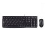 Logitech MK120 Combo de Teclado Francés AZERTY y Ratón Óptico Negro