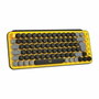 Logitech POP Keys Teclado Mecánico Inalámbrico Amarillo con Teclas Emoji