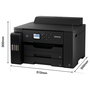 Epson EcoTank ET-16150 Impresora A3+ Color de Inyección de Tinta 32ppm Duplex WiFi con Tanque de Tinta y Pantalla LCD para Hogar y Oficina