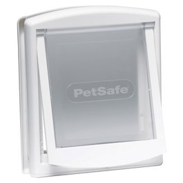 Petsafe Puerta para Gatos y Perros Pequeña Staywell Blanco Hasta 7kg 236x198mm