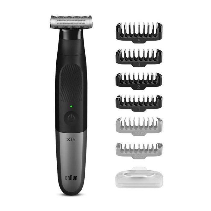 Braun Cortapelos Corporal Xt5200 Recortadora Afeitadora Eléctrica para Hombre Cara y Cuerpo