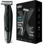 Braun Serie XT5 Xt5200 - Afeitadora y Recortadora Eléctrica para Hombre 4D, Resistente al Agua, Incluye 6 Peines para Barba y Cuerpo, Color Negro y Metálico