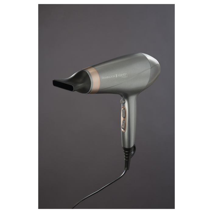 Remington AC8820 Secador Pelo Profesional AC 2200W 3 Temperaturas 2 Velocidades 41 m/s Accesorios Plata Remington AC8820 Secador Pelo Profesional AC 2200W 3 Temperaturas 2 Velocidades 41 m/s Accesorios Plata