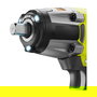 Ryobi R18IW3-0 Destornillador de Impacto Inalámbrico 18V, 400 Nm, Mango de Pistola