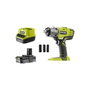 Ryobi Llave de impacto 400 Nm con batería de 2.0 Ah y 3 enchufes