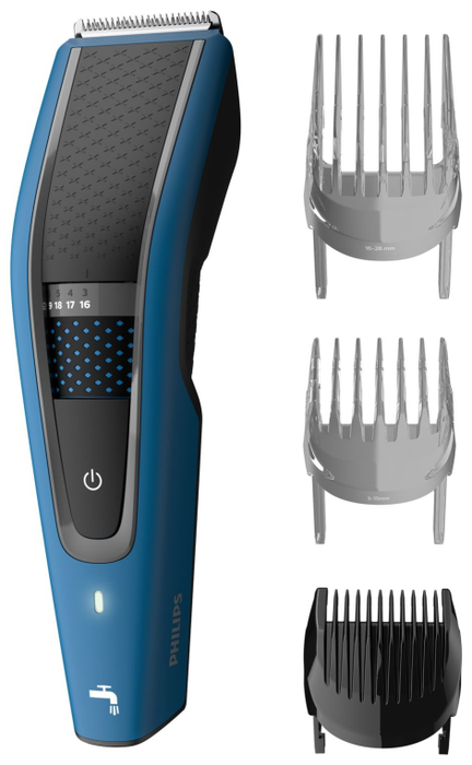 Philips 5000 series HC5612/15 Cortapelos lavable con 28 posiciones, recargable y cuchillas de acero inoxidable